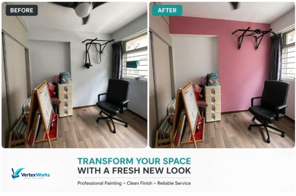 HDB approved structural wall hacking and kitchen demolition service in Singapore by Vertex Works